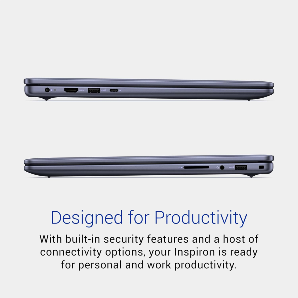 Inspiron 5645 Laptop - 16.0 16:10 FHD+ (1920 X 1200) Display, AMD Ryzen 7-8840U, 16GB DDR5 RAM, 1TB SSD, AMD Radeon Graphics, Windows 11 Home, Onsite & Migrate Services - Midnight Blue - Image 5