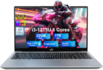 15.6 Laptop, 12Th Gen Intel Core I3-1215U (Up to 4.4Ghz, 6 Cores, Beat I5-1135G7), 32GB RAM 1TB SSD, IPS FHD Display, Fingerprint, Backlit Keyboard, Wi-Fi 6, BT5.2, Type C, Win 11