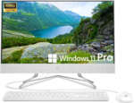 Newest All-In-One Desktop Computer, 21.5" FHD Display, Intel Celeron J4025 Processor, 16GB RAM, 256GB SSD, Webcam, HDMI, RJ-45, Wired Keyboard&Mouse, Wi-Fi, Windows 11 Pro