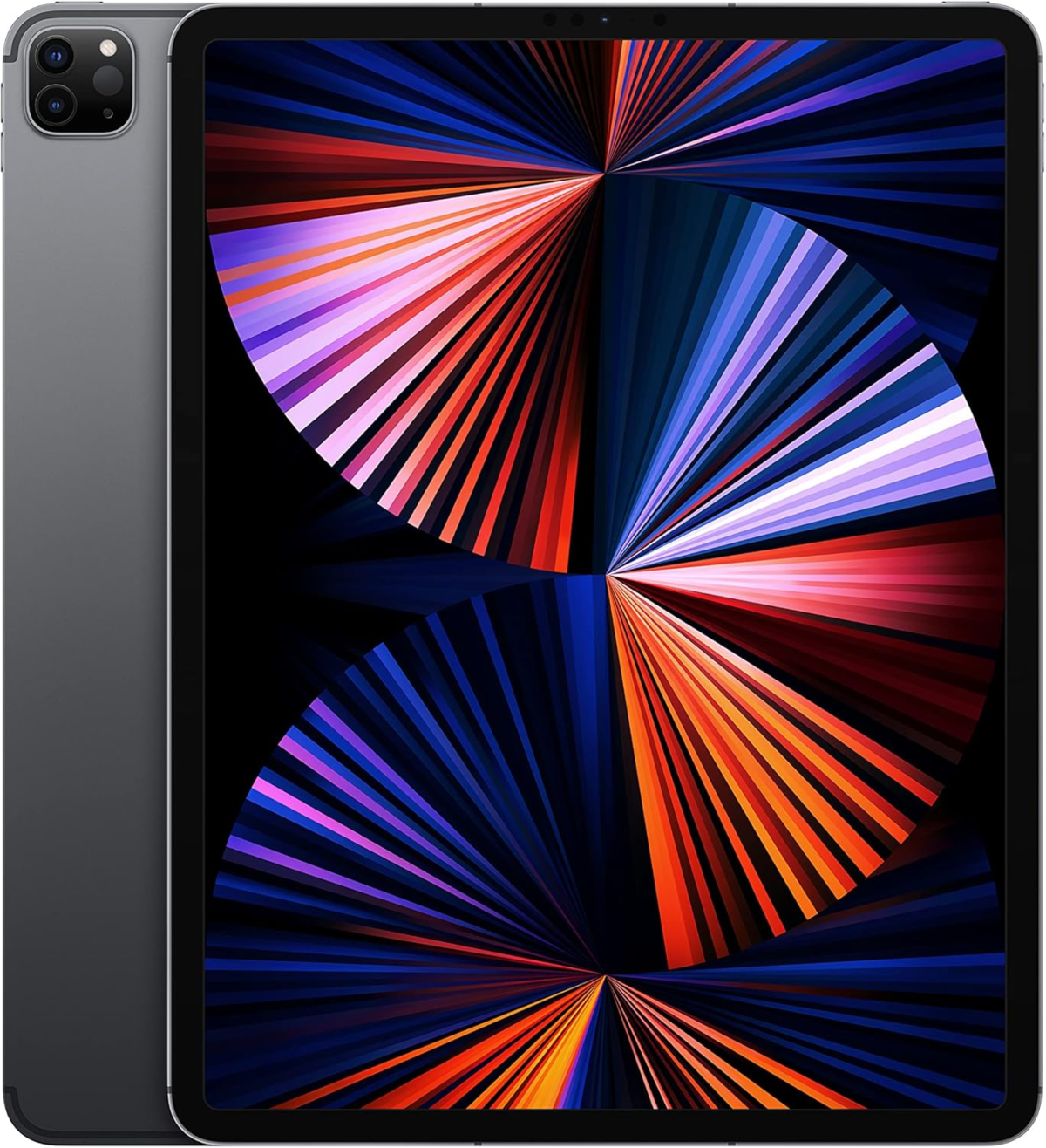 2021  12.9-Inch Ipad Pro Wi‑Fi + Cellular 128GB - Space Gray - Image 1
