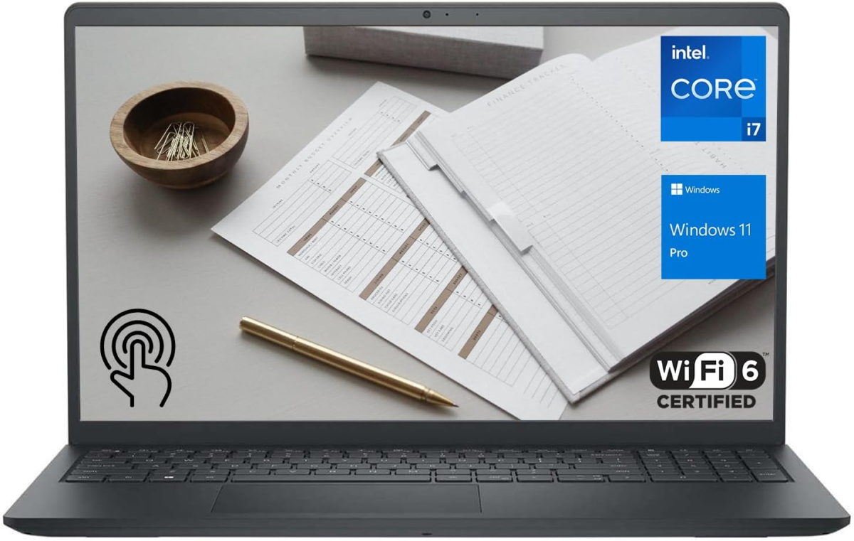 Newest 13Th Generation Business Inspiron 15 3530 Laptop, 15.6" FHD Touchscreen, Intel Core I7-1355U, 32GB RAM, 1TB SSD, Webcam, HDMI, Wi-Fi 6, Windows 11 Pro, Black - Image 1