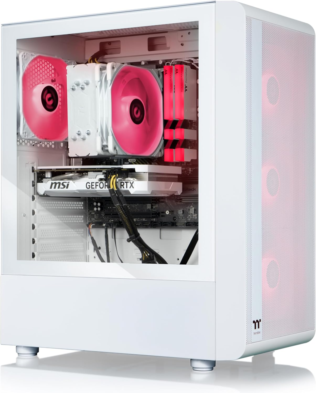 LCGS Quartz I460 R4 Gaming Desktop (Intel Core™ I5-13400F, 3600Mhz 16GB RGB Memory, NVIDIA Geforce® RTX 4060, 1TB Nvme M.2) S2QT-B66R-460-LCS - Image 4