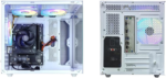 Gaming PC AMD Ryzen5 5600G 6Cores 3.9Ghz up to 4.40 Ghz Processor 16GB DDR4 RAM Nvme SSD 512G Home Gaming Prebulilt Desktop Computer White - Image 7