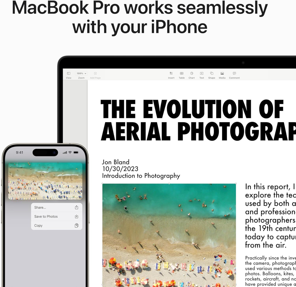 2023 Macbook Pro Laptop M3 Chip with 8‑Core CPU, 10‑Core GPU: Built for  Intelligence, 14.2-Inch Liquid Retina XDR Display, 8GB Unified Memory, 512GB SSD Storage; Space Gray - Image 8