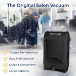 Eyevac Pro Touchless Vacuum Automatic Dustpan - Ultra Fast & Powerful - Great for Sweeping Salon Pet Hair Food Dirt Kitchen, Corded Canister Vacuum, Bagless, Automatic Sensors, 1400 Watt (Black) - Image 2
