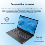 V15 Gen 3 Business Laptop, 15.6" FHD Display, Intel Core I5-1235U, 40GB RAM, 1TB SSD, Webcam, HDMI, RJ-45, Wi-Fi, Windows 11 Home, Black - Image 2