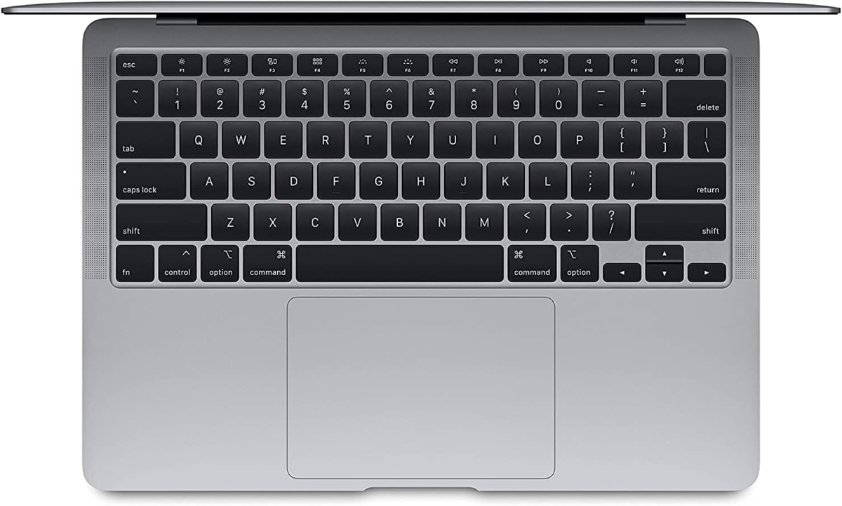 2020 Apple Macbook Air with 1.1Ghz Intel Core I3 (13-Inch, 8GB RAM, 128GB SSD Storage) (QWERTY English) Space Gray (Renewed) - Image 3