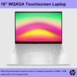 Envy 16 Laptop for Business and Gaming, 16" WQXGA Touchscreen Gaming Laptop,14-Core Intel I7-13700H, Geforce RTX 4060, 64GB DDR5 RAM, 2TB SSD, Wi-Fi6E, Backlit KB, Win11 Pro & MS Office License - Image 3