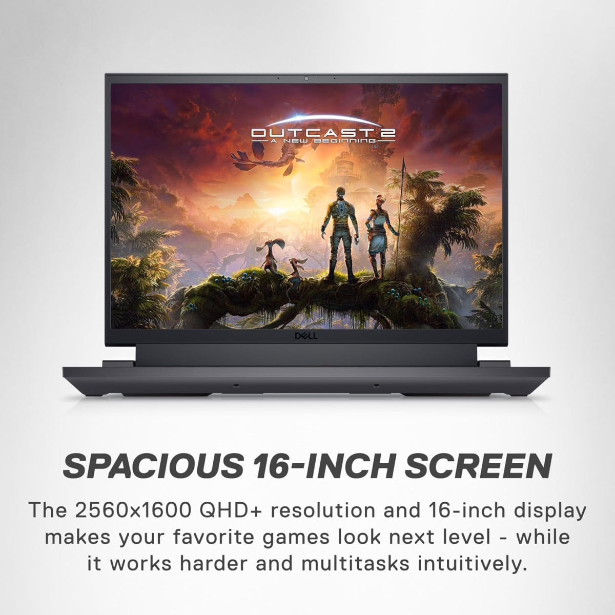 G16 7630 Gaming Laptop - 16-Inch QHD+ 240Hz 3Ms Display, Intel Core I9-13900Hx, 16GB DDR5 RAM, 1TB SSD, NVIDIA Geforce RTX 4070 8GB GDDR6, Windows 11 Home, Onsite Service - Metallic Nightshade - Image 2