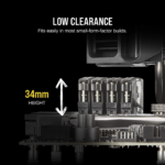 VENGEANCE LPX DDR4 RAM 32GB (2X16Gb) 3200Mhz CL16-20-20-38 1.35V Intel AMD Desktop Computer Memory - Black (CMK32GX4M2E3200C16) - Image 5