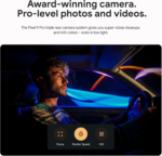 Pixel 9 Pro - Unlocked Android Smartphone with Gemini, Triple Rear Camera System, 24-Hour Battery, and 6.3" Super Actua Display - Obsidian - 128 GB - Image 3