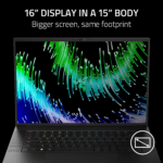 Blade 16 Gaming Laptop: NVIDIA Geforce RTX 4090-13Th Gen Intel 24-Core I9 HX CPU - 16" Dual Mode Mini LED (4K UHD+ 120Hz & FHD+ 240Hz) - 32GB RAM - 2TB SSD - Compact Gan Charger - Windows 11 - Image 7