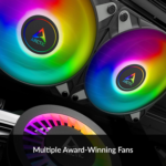 Liquid Freezer III 360 A-RGB - CPU AIO Water Cooler, Water Cooling PC, Intel & AMD, Efficient Pwm-Controlled Pump, Fan: 200–2000 RPM, LGA1851 and LGA1700 Contact Frame - Black - Image 11