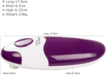 Kitchen Automatic Safety Cordless One Tin Opener& Professional Electric Opener.One-Touch Switch .Smooth Can Edge.Being Friendly to Left-Hander and Arthritics!(Purple) - Image 2