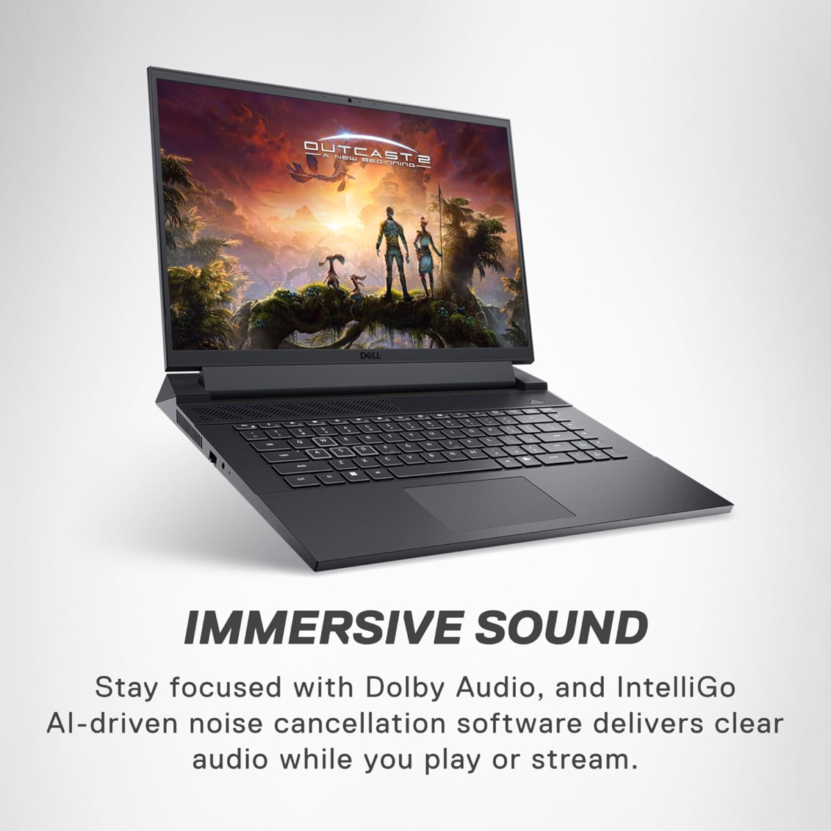 G16 7630 Gaming Laptop - 16-Inch QHD+ 240Hz 3Ms Display, Intel Core I9-13900Hx, 16GB DDR5 RAM, 1TB SSD, NVIDIA Geforce RTX 4070 8GB GDDR6, Windows 11 Home, Onsite Service - Metallic Nightshade - Image 4