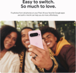 Pixel 9 Pro - Unlocked Android Smartphone with Gemini, Triple Rear Camera System, 24-Hour Battery, and 6.3" Super Actua Display - Obsidian - 128 GB - Image 9