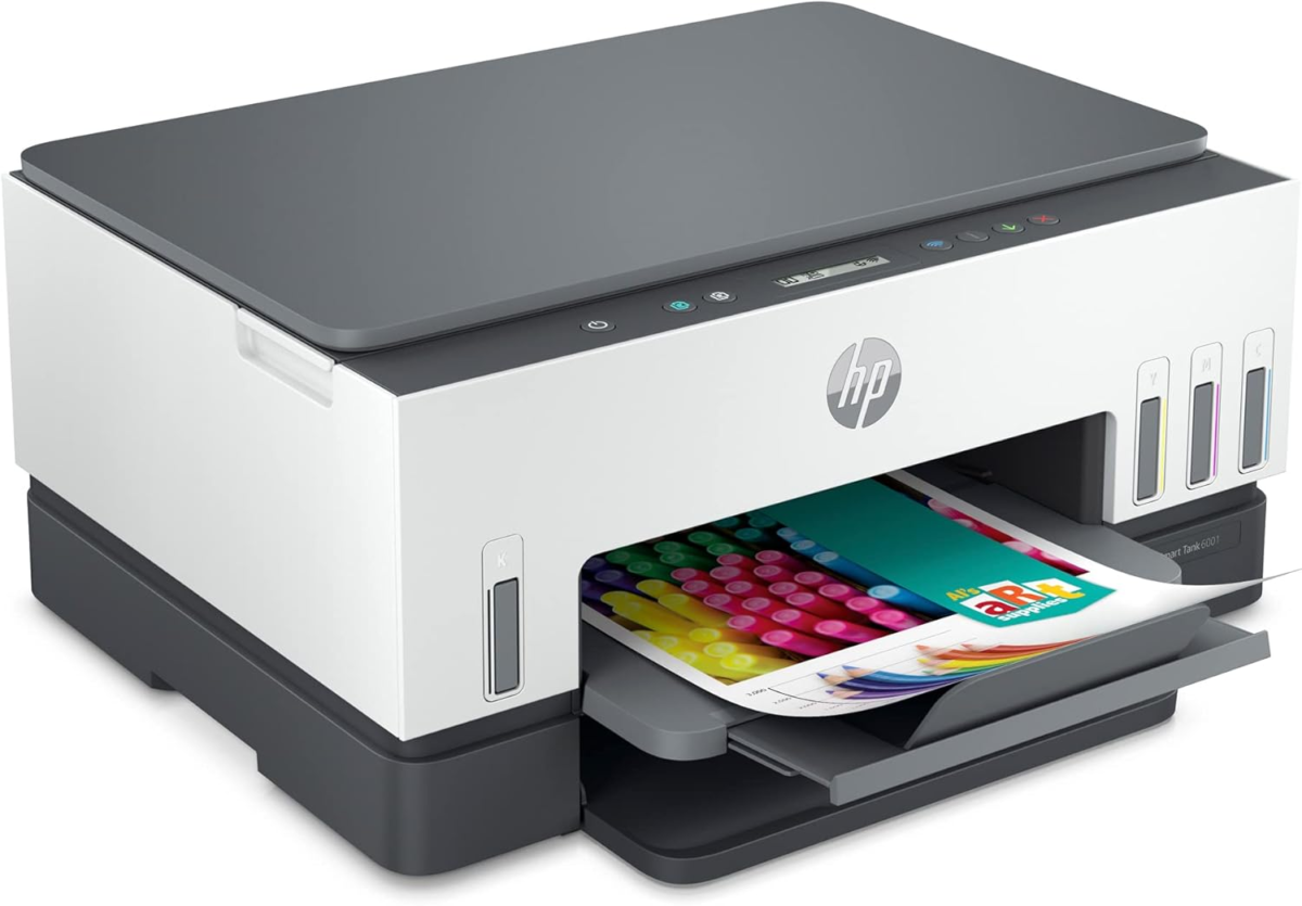 Smart -Tank 6001 Wireless Cartridge-Free All in One Printer, This Ink -Tank Printer Comes with up to 2 Years of Ink Included, with Mobile Print, Scan, Copy (2H0B9A) - Image 22
