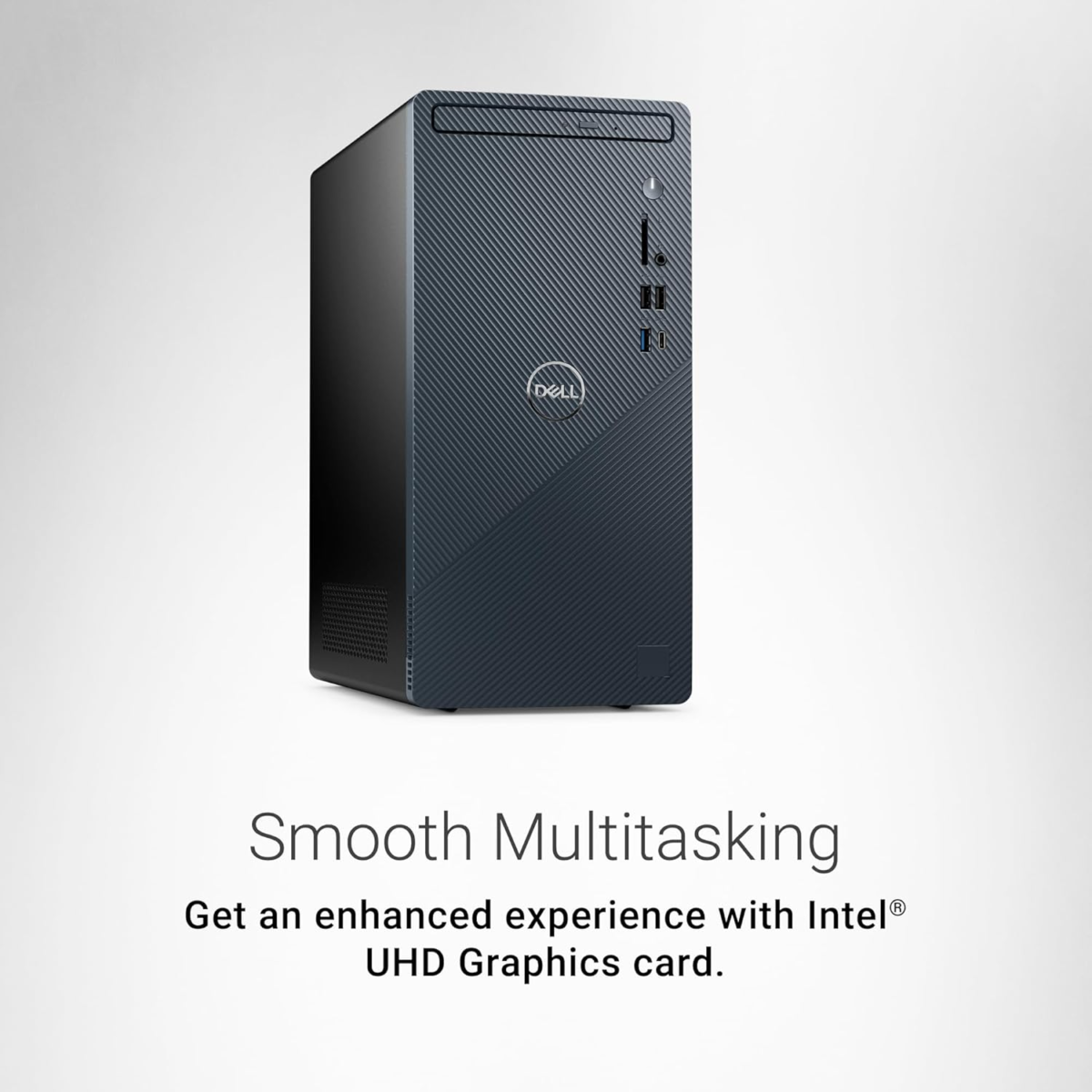 Inspiron 3030 Desktop - Intel Core I7-14700 Processor, 16GB DDR5 RAM, 1TB SSD, Intel UHD 770 Graphics, Windows 11 Pro, Onsite & Migrate Service - Mist Blue - Image 4