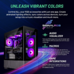 PC Desktop – Intel Core I7 12700F 2.1 Ghz, NVIDIA RTX 4070 Ti, 1TB NVME SSD, 16GB DDR4 RAM 3200, 750W Gold PSU, 360Mm AIO, 11AC Wi-Fi, Windows 11 Home 64-Bit,Black - Image 3