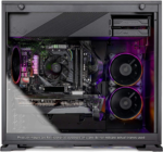 Azure Gaming PC Desktop – Intel Core I3 10105F 3.7 Ghz, NVIDIA GTX 1650, 500GB NVME SSD, 16GB DDR4 RAM 3200, 650W Gold PSU, 11AC Wi-Fi, Windows 11 Home 64-Bit,Black - Image 3
