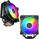 Hyper 212 Halo Black CPU Air Cooler, 120 Halo² PWM Fan, Dual Loop ARGB, Aluminum Top Cover, 4 Copper Heat Pipes, 154Mm Tall, AMD Ryzen AM5|AM4, Intel LGA 1851|1700|1200 Brackets - Image 12