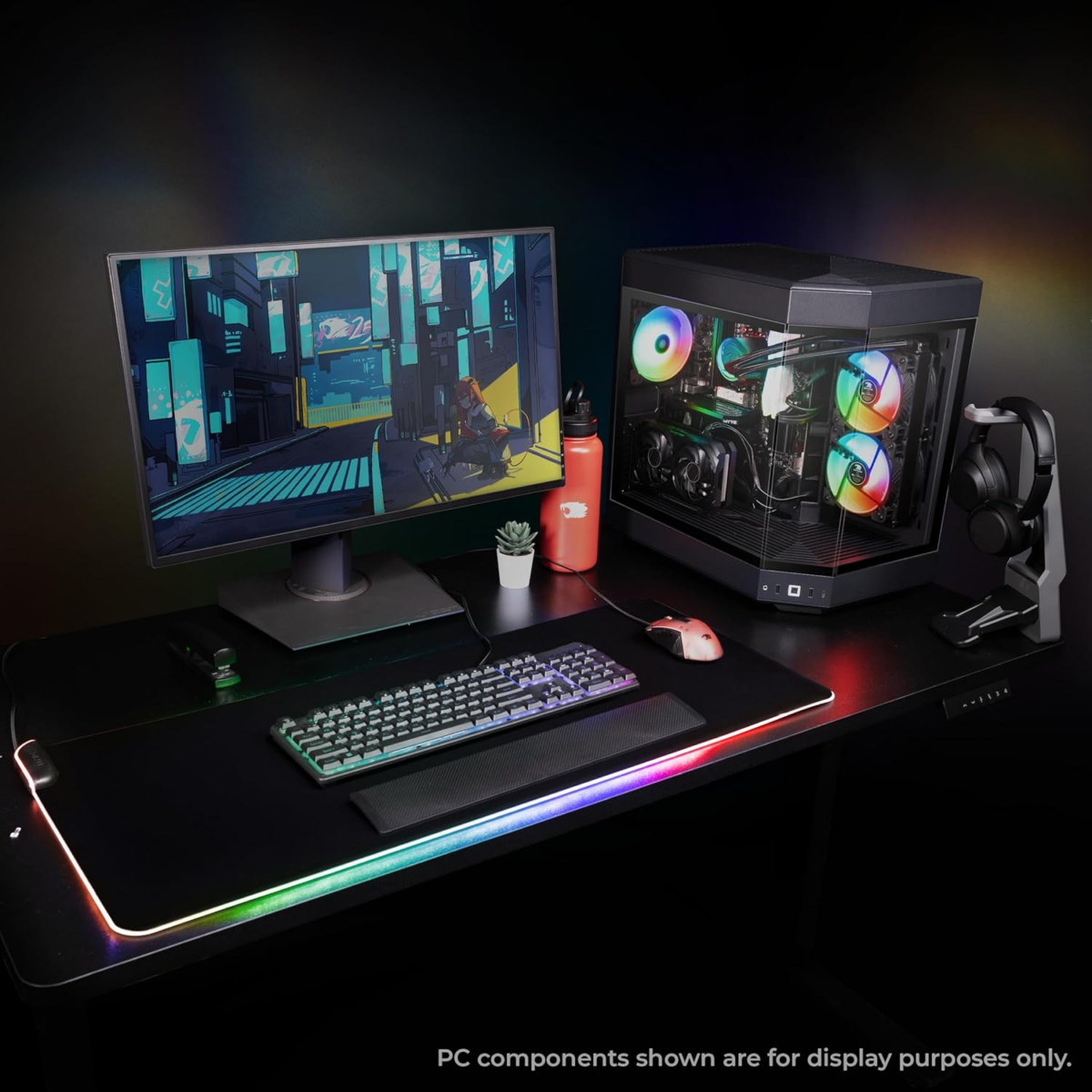 Y60 Black Gaming PC Computer Desktop Y60BA9N47TS03 (AMD Ryzen 9 7900X CPU, NVIDIA Geforce RTX 4070 Ti Super 16GB GPU, 32GB DDR5 RGB 5200Mhz RAM, 2TB Nvme, Wifi Ready, Windows 11 Home) - Image 10