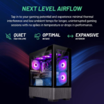 PC Desktop – Intel Core I7 12700F 2.1 Ghz, NVIDIA RTX 4070 Ti, 1TB NVME SSD, 16GB DDR4 RAM 3200, 750W Gold PSU, 360Mm AIO, 11AC Wi-Fi, Windows 11 Home 64-Bit,Black - Image 9