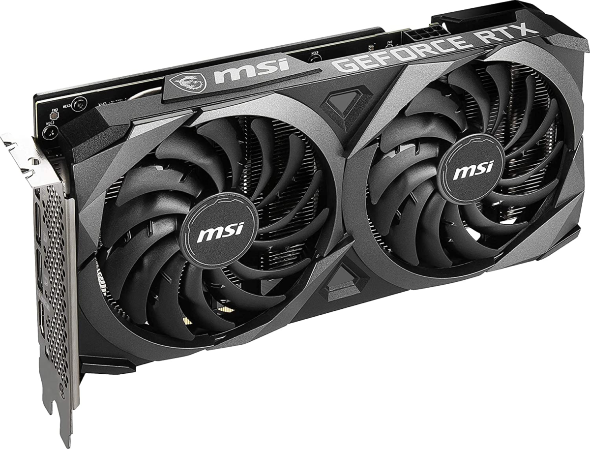 Gaming Geforce RTX 3060 12GB 15 Gbps GDRR6 192-Bit HDMI/DP Pcie 4 Torx Twin Fan Ampere OC Graphics Card - Image 8
