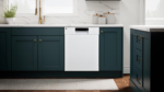 24" Built-In Stainless Steel Tub Dishwasher with Smartwash, Smart Dry, and Morespace Adjustable Rack, Energy Star Certified, White - Image 3