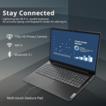 Newest Idea 15 Premium Series Laptop • Intel Core • 1 Year Office 365 W/ 1TB Cloud Storage • 36GB RAM • 640GB Storage (128GB SSD + 512GBHP P500 512GB External SSD) • Wi-Fi 6 • Windows 11 - Image 4