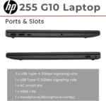 Newest 255 G10 15.6" FHD Business Laptop, AMD Ryzen 7 7730U, 32GB RAM, 1TB Pcie SSD, Numeric Keypad, Webcam, Wi-Fi 6, HDMI, Windows 11 Pro, Black - Image 5