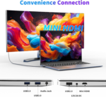 16 Inch Laptop Computer, Gaming Laptop, 16GB RAM 1TB SSD, N95 Processor, FHD 1920 * 1200, 180 Angle Open, Backlit Keyboard, Windows 11 Pro, Fingerprint Unlock, Wifi 5, BT 4.2 - Image 6