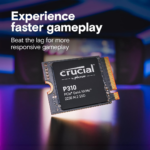 New 2024 P310 1TB Pcie Gen4 2230 Nvme M.2 SSD - up to 7,100 Mb/S - Uplevel Your Console - Internal Solid State Drive (PC) - CT1000P310SSD2​ - Image 4