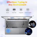 15.6 Laptop, 12Th Gen Intel Core I3-1215U (Up to 4.4Ghz, 6 Cores, Beat I5-1135G7), 32GB RAM 1TB SSD, IPS FHD Display, Fingerprint, Backlit Keyboard, Wi-Fi 6, BT5.2, Type C, Win 11 - Image 5