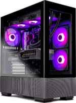 PC Desktop – Intel Core I7 12700F 2.1 Ghz, NVIDIA RTX 4070 Ti, 1TB NVME SSD, 16GB DDR4 RAM 3200, 750W Gold PSU, 360Mm AIO, 11AC Wi-Fi, Windows 11 Home 64-Bit,Black