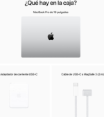 2023 Macbook Pro Laptop with  M2 Pro Chip with 12‑Core CPU and 19‑Core GPU: 16.2-Inch Liquid Retina XDR Display, 16GB Unified Memory, 512GB SSD Storage. Works with Iphone/Ipad; Silver - Image 7