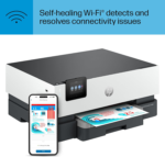 Officejet Pro 9110B Wireless Color Inkjet Printer, Print, Duplex Printing Best-For-Office (5A0S1A) - Image 9