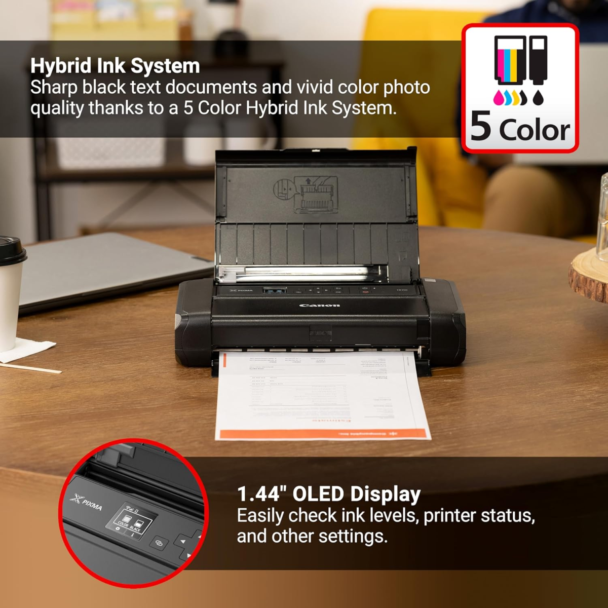 PIXMA TR150 Wireless Portable Printer - Image 3