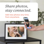 Digital Picture Frame - Wifi Enabled with Load from Phone Capability, Touch Screen Digital Photo Frame Display - Customizable Gift for Friends and Family - 10 Inch Black - Image 2