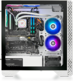 LCGS Glacier 460 AIO Liquid Cooled CPU Gaming Desktop (AMD Ryzen™ 5 5600X 6-Core, Toughram DDR4 3600Mhz 16GB RGB Memory, NVIDIA® Geforce RTX™ 4060, 1TB Nvme M.2, Wifi) S3GL-B550-460-LCS - Image 3