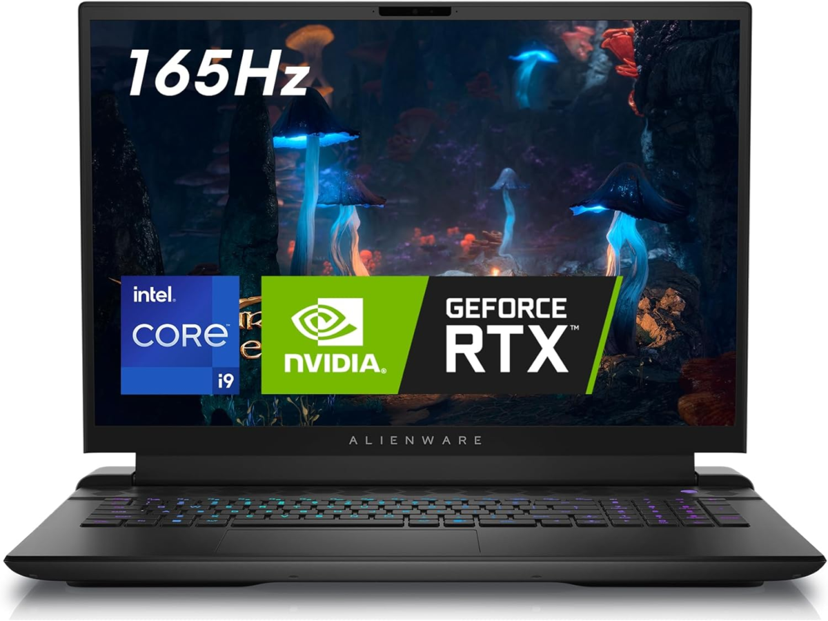 M18 R2 Gaming Laptop - 18 QHD+ 165Hz 3Ms Display, Intel Core I9-14900Hx, 32GB DDR5 RAM, 1TB SSD, NVIDIA Geforce RTX 4080 12 GB GDDR6, Windows 11 Home, Onsite Service - Dark Metallic Moon - Image 1