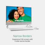 Inspiron 7730 All in One Desktop - 27-Inch FHD Touchscreen Display, Intel Core 7-150U, 32GB DDR4 RAM, 1TB SSD, NVIDIA Geforce MX570A 2GB GDDR6, Windows 11 Pro, Onsite & Migrate Service - White - Image 3