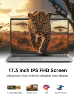 2024 Newest 17.3Inch Laptop,Fhd Display Laptop with Quad Core-12Th Alder Lake N97(Up to 3.6Ghz), 6000Mah Battery,16Gb RAM 512GB ROM Business Laptop Computer. - Image 2