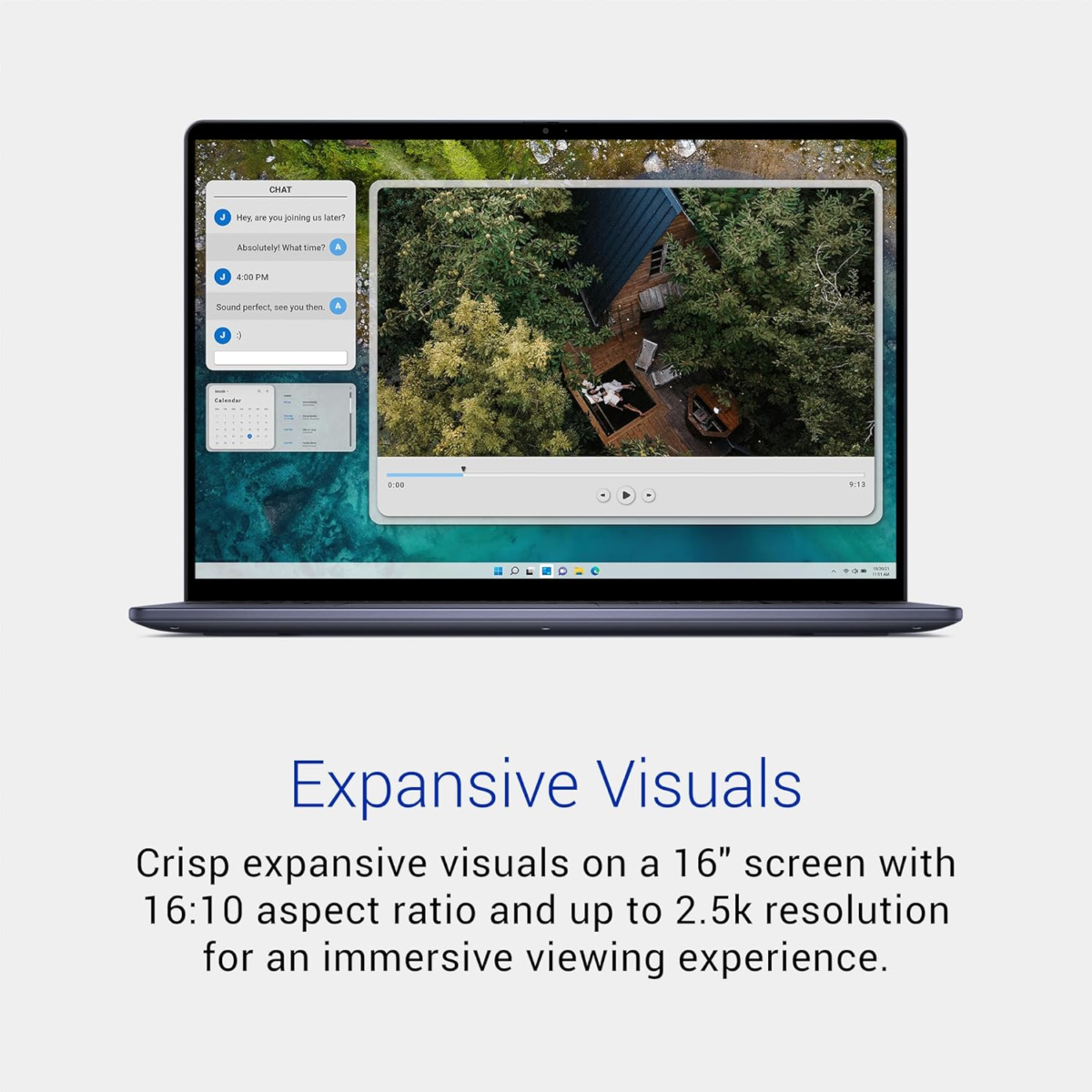 Inspiron 5645 Laptop - 16.0 16:10 FHD+ (1920 X 1200) Display, AMD Ryzen 7-8840U, 16GB DDR5 RAM, 1TB SSD, AMD Radeon Graphics, Windows 11 Home, Onsite & Migrate Services - Midnight Blue - Image 2