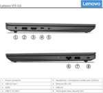 V15 Gen 3 Business Laptop, 15.6" FHD Display, Intel Core I5-1235U, 40GB RAM, 1TB SSD, Webcam, HDMI, RJ-45, Wi-Fi, Windows 11 Home, Black - Image 4