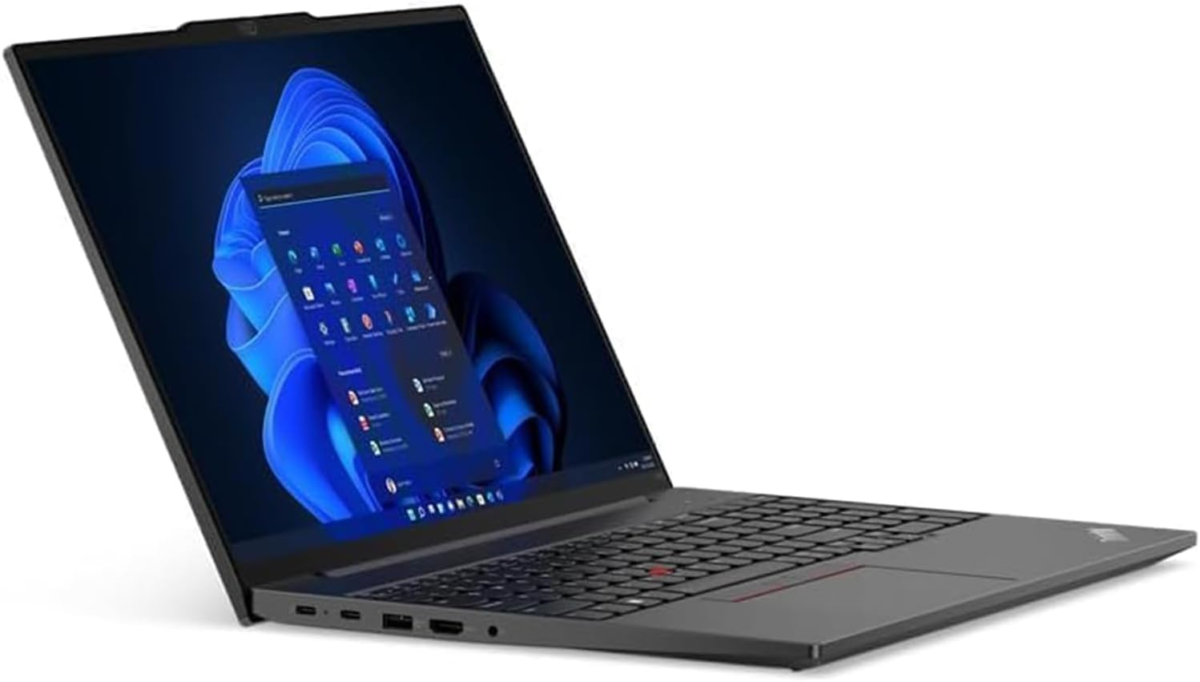 Thinkpad E16 Business Laptop, 16" WUXGA Display, AMD Ryzen 5 7530U (Beat I7-1165G7), 24GB RAM, 1TB Pcie SSD, Webcam, HDMI, RJ-45, Fingerprint Reader, Wi-Fi 6, Windows 11 Pro, Black - Image 4