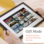 Digital Picture Frame - Wifi Enabled with Load from Phone Capability, Touch Screen Digital Photo Frame Display - Customizable Gift for Friends and Family - 10 Inch Black - Image 3