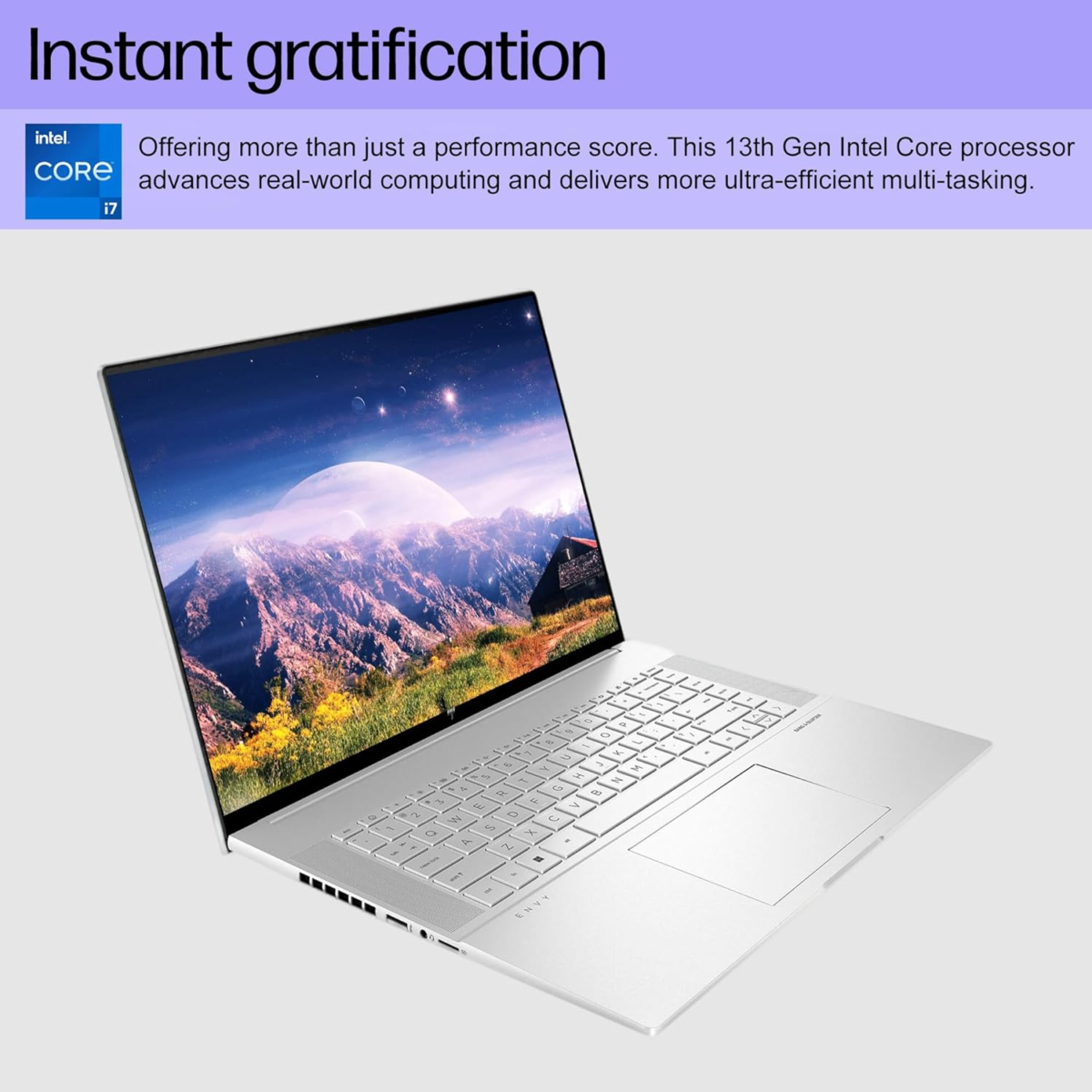 Envy 16 Laptop for Business and Gaming, 16" WQXGA Touchscreen Gaming Laptop,14-Core Intel I7-13700H, Geforce RTX 4060, 64GB DDR5 RAM, 2TB SSD, Wi-Fi6E, Backlit KB, Win11 Pro & MS Office License - Image 2