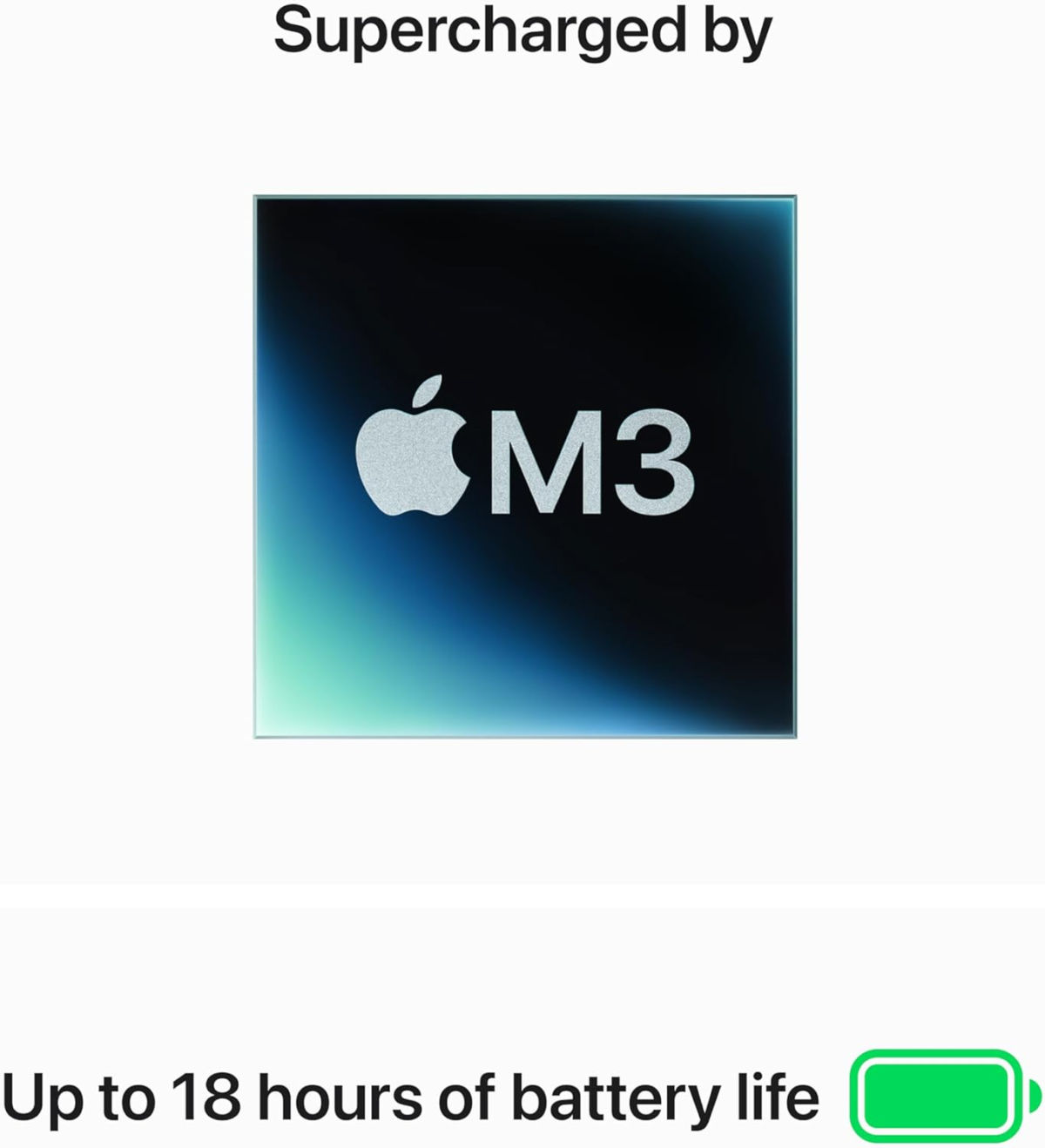 2024 Macbook Air 13-Inch Laptop with M3 Chip: Built for  Intelligence, 13.6-Inch Liquid Retina Display, 8GB Unified Memory, 256GB SSD Storage, Backlit Keyboard, Touch ID; Starlight - Image 3