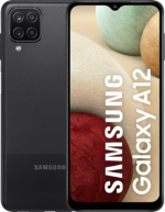 Samsung Galaxy A12 (32GB, 3GB) 6.5" HD+, Quad Camera, 5000Mah Battery, Global 4G Volte (AT&T Unlocked for T-Mobile, Verizon, Metro) A125U (Black) (Renewed)
